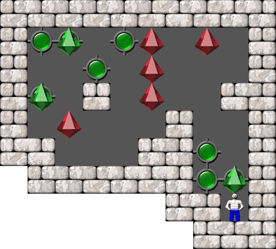 Sokoban Revenge 24 level 50